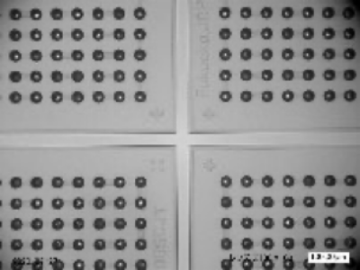 TEG晶圓熱處理后的殘?jiān)u(píng)估。220°C1小時(shí)